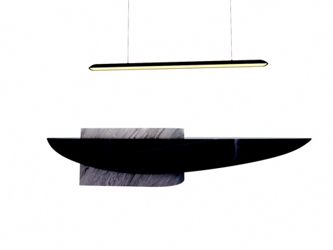 办公 办公空间 公司前台su模型