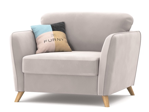  OM The Furny 哥本哈根椅3d模型 