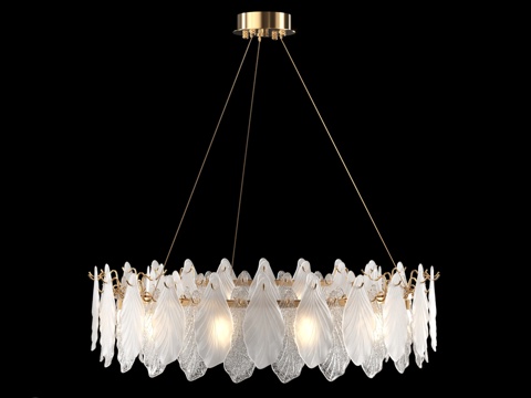  克洛伊德塞内加尔水晶吊灯C12（货号11193）3d模型 