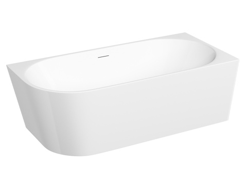  OM 角浴缸 Edge 1700x800x580，右侧3d模型 