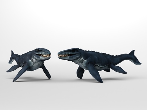  强大的沧龙3d模型 