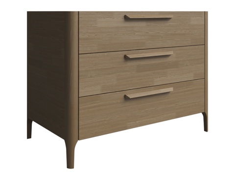  Vista抽屉柜3d模型 