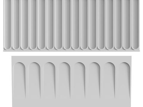  檐壁装饰第55号与第73号3d模型 