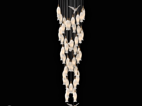  克洛伊德 ARGANA C50 吊灯 (art. 112543d模型 