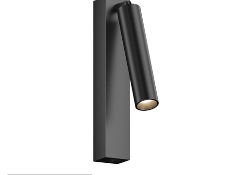  Edge HSBL_0209 LED 灯，黑色3d模型 