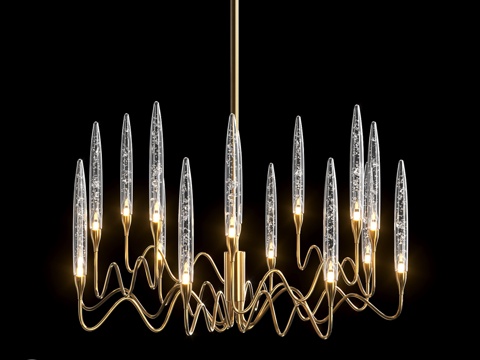  Cloyd ZOAR C16 吊灯 (art. 10765)3d模型 