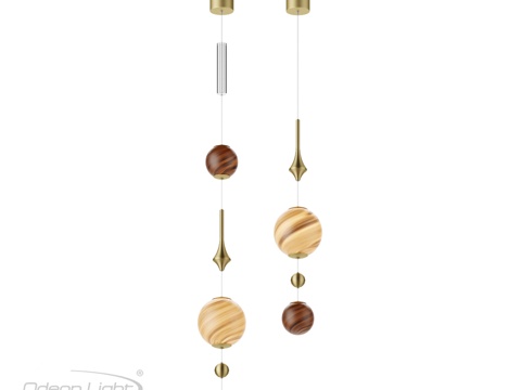  Odeon light exclusive 5457 4L,3d模型 