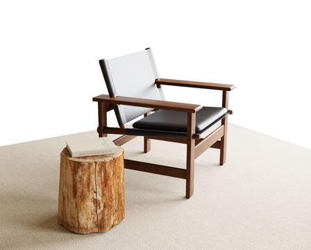  现代休闲椅 单椅3d模型 