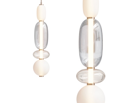  SkyLiving Lustra Lighting 吊灯 B3d模型 