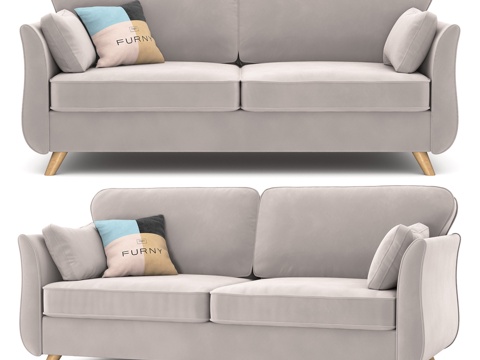  OM The Furny 沙发 Coco 177x89x863d模型 