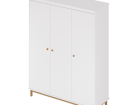  OM柜 Classic 三折款3d模型 