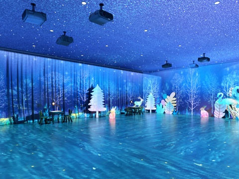  全息投影3d模型 