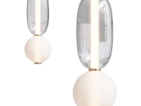  SkyLiving Lustra Lighting 吊灯 B3d模型 