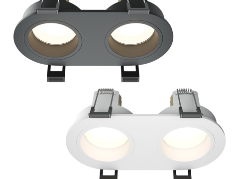  嵌入式灯具 Share3d模型 