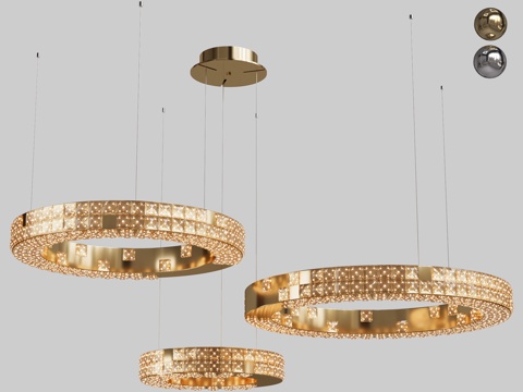  优雅萤石800毫米+600毫米+480毫米(OM)3d模型 