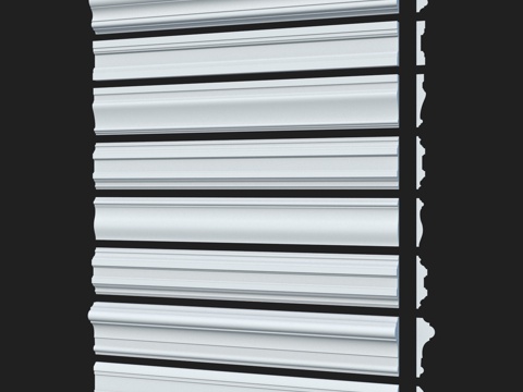  光滑装饰线条套装54. LepGrand3d模型 