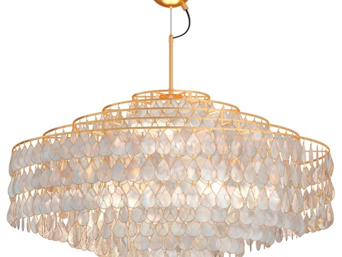  吊灯 精选 莫莉蒂亚 4763-10P3d模型 