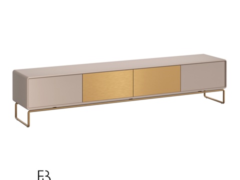  OM电视柜 Fratelli Barri FARINI款3d模型 