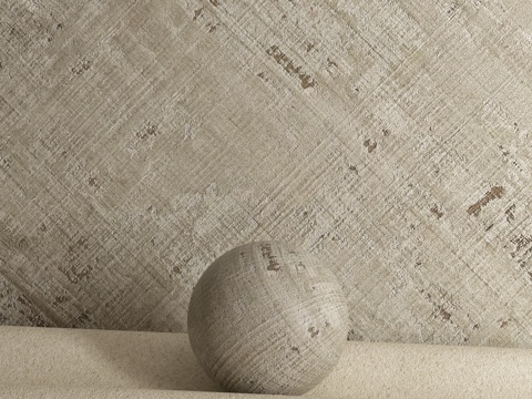  珍珠膏基装饰性涂层涂料3d模型 