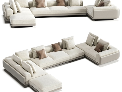  FIFTYFOURMS Ambitus 9 模块化沙发3d模型 