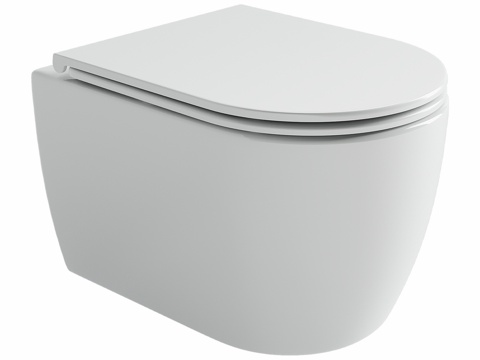  OM Noe CN4011T 旋风3.0壁挂式马桶带座圈3d模型 