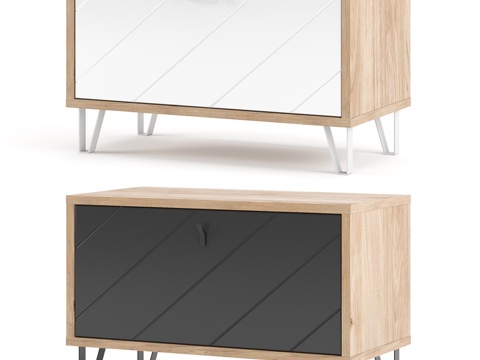  单门地柜 Agira3d模型 