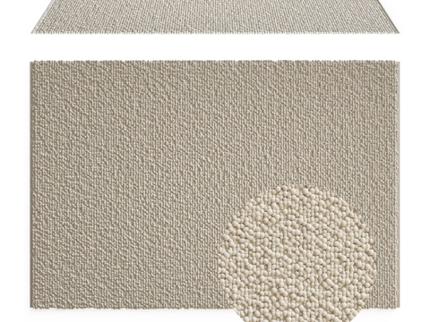 羊毛地毯 Decaro Rugs D1000243d模型 