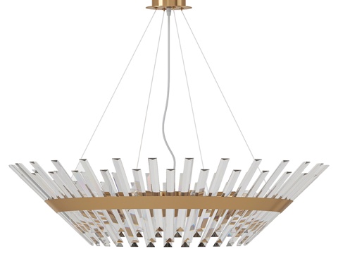  斯蒂尔福特吊灯，雪景系列3d模型 