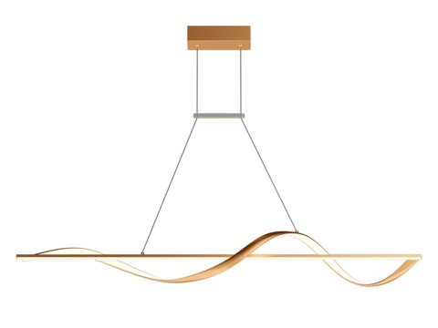 心动之选 锁骨吊灯3d模型 