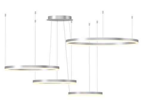  斯蒂尔福特吊灯，行星系列3d模型 