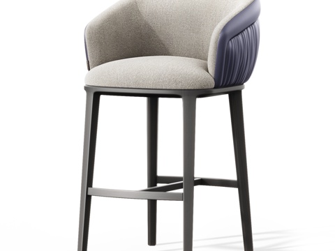  FIFTYFOURMS Pelago 吧椅3d模型 