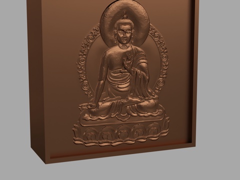  现代浮雕墙3d模型 