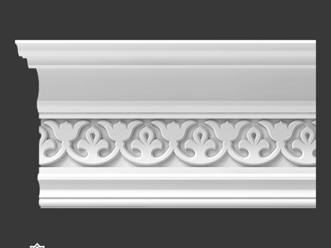  带装饰线脚的檐口 Ka 11403d模型 