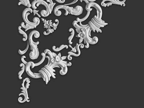  转角组件SU94N3d模型 