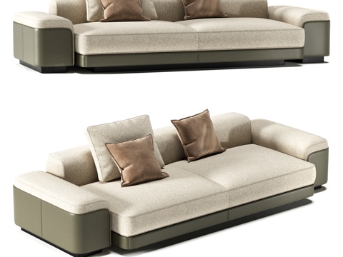  FIFTYFOURMS Lares 9 模块化沙发3d模型 