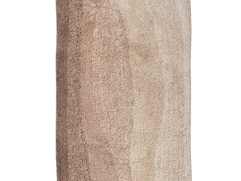  稻田图案棉质浴垫3d模型 