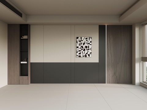  现代意式背景墙 床头背景墙 沙发背景墙3d模型 