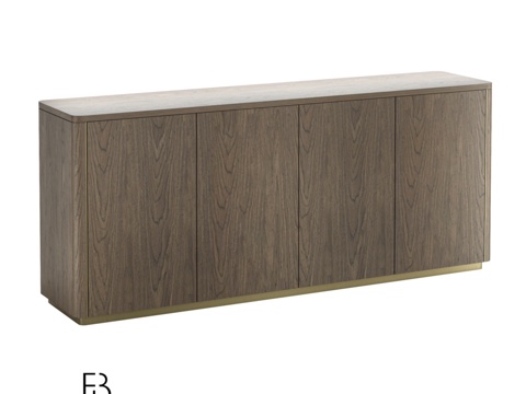  OM Fratelli Barri BARDI 餐边柜3d模型 