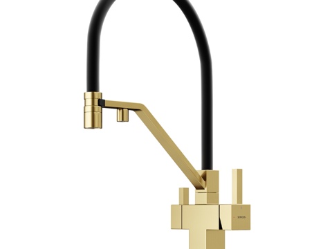  OM Sancos Loro厨房水龙头（柔性出水口）3d模型 