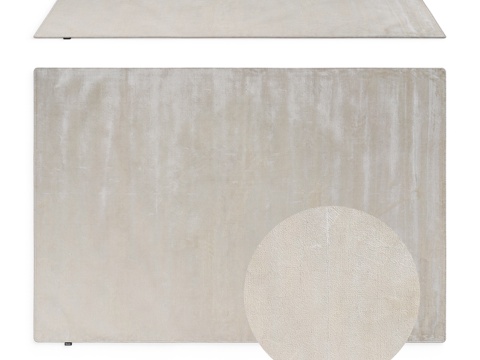 人造丝地毯 Decaro Rugs D1100353d模型