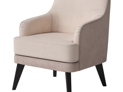  Parker座椅3d模型 