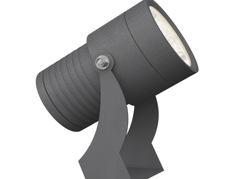  Lassi落地灯，灰色，09328.163d模型 