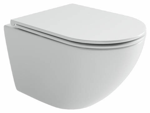  OM Alba CN11005T 飓风3.0悬挂式马桶3d模型 