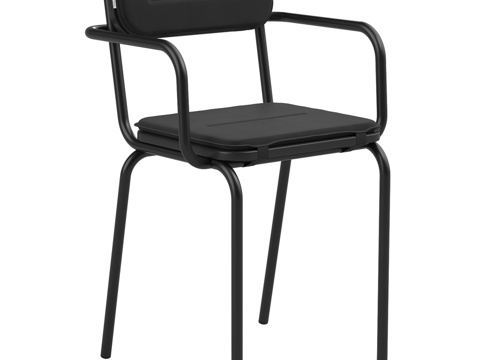  Loft系列可堆叠户外软垫座椅3d模型 