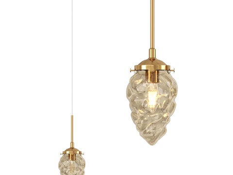  Stilfort吊灯，奶油色系列3d模型 