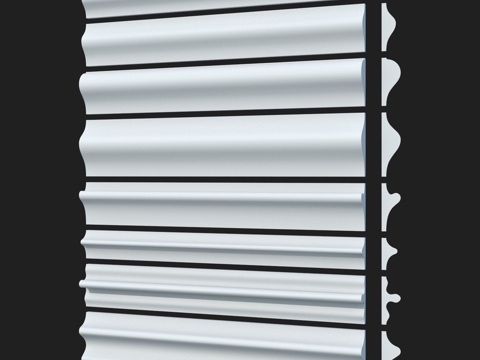  光滑装饰线条套装53. LepGrand3d模型 