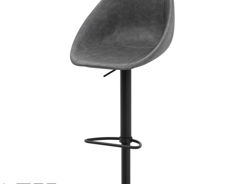  LoftDesigne 30407 吧凳3d模型 