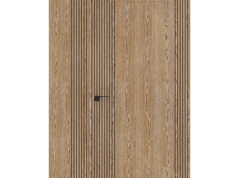  带面板和横梁的裂纹4室内门，来自3d模型 