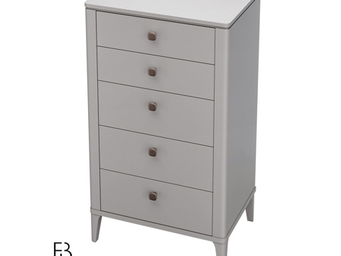  OM抽屉柜 Fratelli Barri ALBA NEW3d模型 