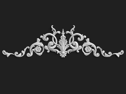  套装中心装饰品 No. 1263d模型 